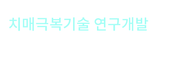치매극복기술 연구개발과 치매의료산업 글로벌 허브 구축